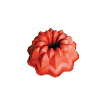 Molde de bolo de silicone de flor personalizado LFGB